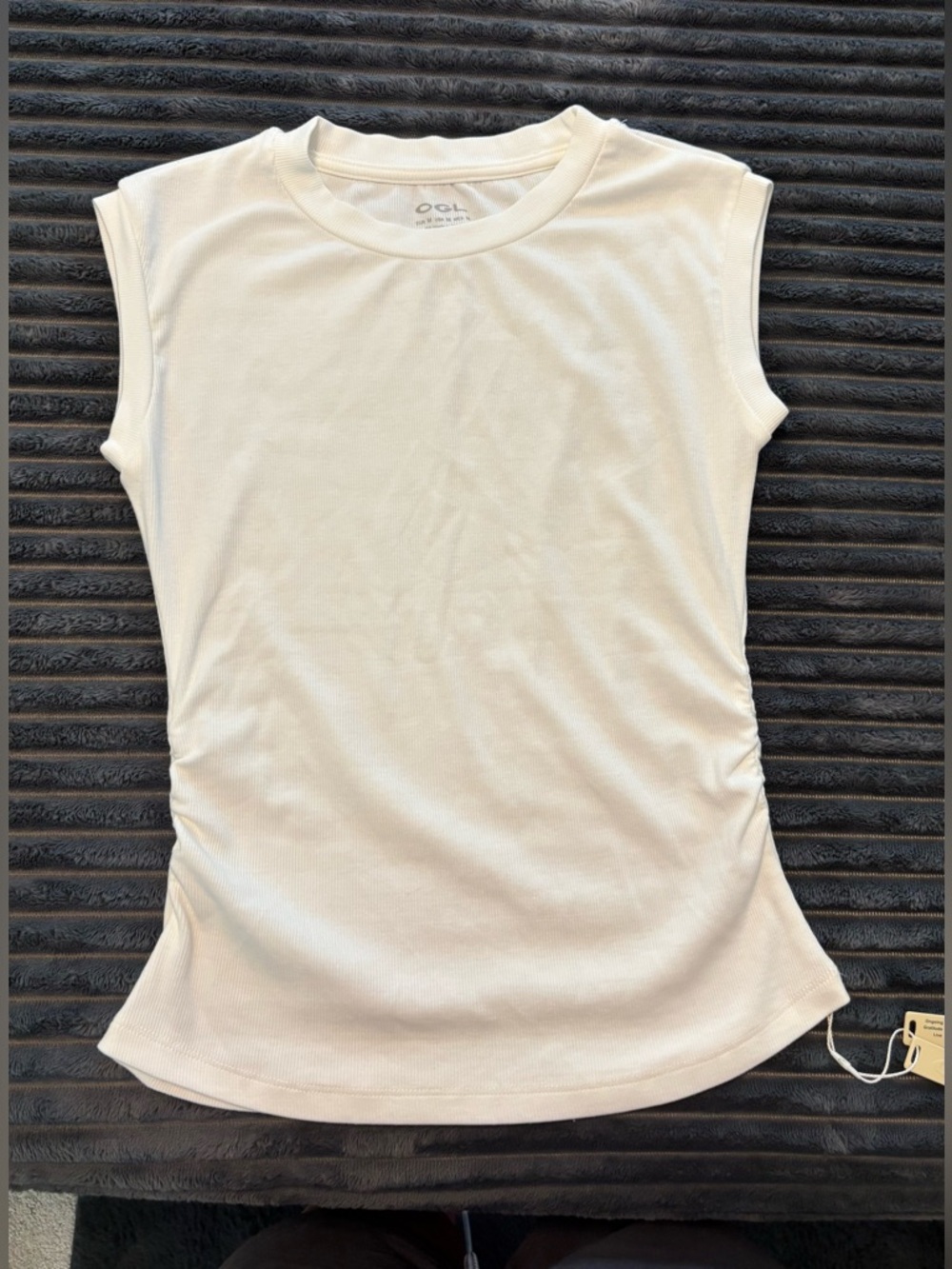 NWT OGL ruched sleeveless tank